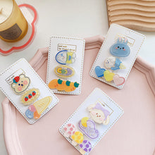 Load image into Gallery viewer, Cute Carrot Donut Cookies Cartoon Hair Clip Creative Rabbit Acetic Acid Hair Bangs Children Hair Clips Hair Accessories Headwear
