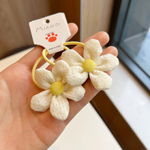 Load image into Gallery viewer, Lace Bow Tie Clip Children's Pearl Embroidery Flower Hair Clip Baby Retro Hair Clip Child Kids Hair Clips Headwear
