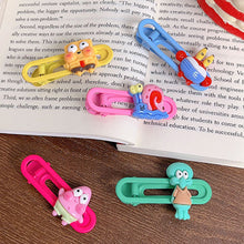 Load image into Gallery viewer, Ocean Cartoon Mini Hairpin Cute Bangs Hair Clips Girls Creative Sponge Starfish Octopus Children Hairpin Hair Accessories

