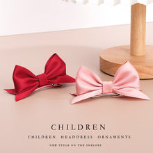 Load image into Gallery viewer, Solid Color Children's Bow Hairpin Cute 3D Candy Color Headwear Simple Fashion Baby Hair Clip Children Hair Accessories
