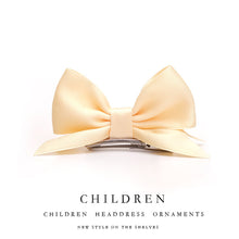 Load image into Gallery viewer, Solid Color Children's Bow Hairpin Cute 3D Candy Color Headwear Simple Fashion Baby Hair Clip Children Hair Accessories
