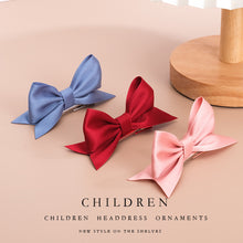 Load image into Gallery viewer, Solid Color Children's Bow Hairpin Cute 3D Candy Color Headwear Simple Fashion Baby Hair Clip Children Hair Accessories
