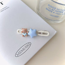 Load image into Gallery viewer, Sweet Cloud Star Hairpin Side Bang Hairpin Hairpin Duck Mouth Clip Headwear Hairpin Girl Creative Elegant Hair Accessories
