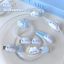 Load image into Gallery viewer, Sweet Cloud Star Hairpin Side Bang Hairpin Hairpin Duck Mouth Clip Headwear Hairpin Girl Creative Elegant Hair Accessories
