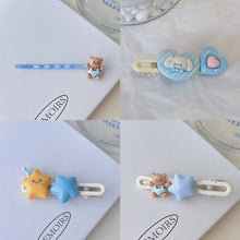 Load image into Gallery viewer, Sweet Cloud Star Hairpin Side Bang Hairpin Hairpin Duck Mouth Clip Headwear Hairpin Girl Creative Elegant Hair Accessories
