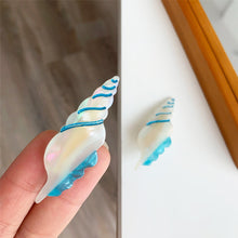 Load image into Gallery viewer, Creative Design of Acetic Acid Hair Clip Animal Conch Crayfish Side Bangs Clip Children's Cute Hair Clip Hair Accessories
