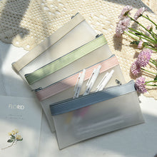 Load image into Gallery viewer, 1Pc Simple Transparent Pencil Case Organizer Pencil Case Pen Bag for Girls Students Cute School Supplies Stationery

