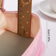 Load image into Gallery viewer, 1Pc Double Layer Muffin Flip Bag Large-capacity Pencil Bag Holder Girl Stationery Desk Organizer School Office Supplies Storage Bag
