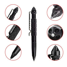Load image into Gallery viewer, 1Pc Defence Personal Tactical Pen Self Defense Pen Tool Multipurpose Aviation Aluminum Anti-skid Portable
