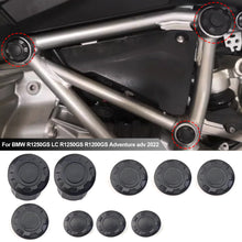 Load image into Gallery viewer, 9Pcs/11Pcs Set Motorcycle Frame Hole Cover Caps Plug Decorative Frame Cap Set Motorcycle Accessories For BMW R1250GS LC R1250GS R1200GS Adventure adv 2022
