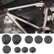 Load image into Gallery viewer, 9Pcs/11Pcs Set Motorcycle Frame Hole Cover Caps Plug Decorative Frame Cap Set Motorcycle Accessories For BMW R1250GS LC R1250GS R1200GS Adventure adv 2022
