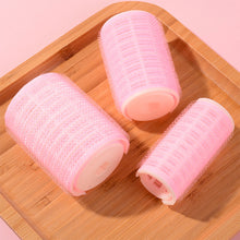Load image into Gallery viewer, Plastic Hair Rollers Self Adhesive Manual Hair Curler Hair Rollers Long-lasting Fluffy Styling Hair Styling Tool for Women
