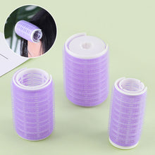 Load image into Gallery viewer, Plastic Hair Rollers Self Adhesive Manual Hair Curler Hair Rollers Long-lasting Fluffy Styling Hair Styling Tool for Women

