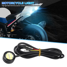 Load image into Gallery viewer, 1PC Motorcycle LED Strobe Lights Flash Warning Brake Light Lamp Motor Strobe Spotlight Fish Eye Lamp

