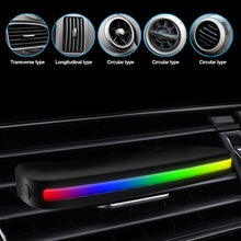 Load image into Gallery viewer, Car Voice Control Music Rhythm Air Vents Clip Diffuser Air Fresheners LED Atmosphere Light Aromatherapy
