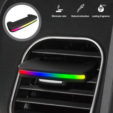 Load image into Gallery viewer, Car Voice Control Music Rhythm Air Vents Clip Diffuser Air Fresheners LED Atmosphere Light Aromatherapy

