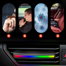 Load image into Gallery viewer, Car Voice Control Music Rhythm Air Vents Clip Diffuser Air Fresheners LED Atmosphere Light Aromatherapy
