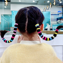 Load image into Gallery viewer, 50pcs/set Children Hair Rope Soft Cute Multicolored Highly Elastic Rubber Band Hair Band Hair Accessories
