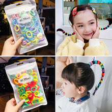 Load image into Gallery viewer, 50pcs/set Children Hair Rope Soft Cute Multicolored Highly Elastic Rubber Band Hair Band Hair Accessories

