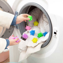 Load image into Gallery viewer, 1Pc Multicolor Decontamination Laundry Ball Anti-Tangle Washing Machine Cleaning Household Supplies
