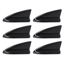 Load image into Gallery viewer, 6Pcs UV-protected Carbon Fibre Car Roof Shark Fins Spoiler Wing Kit Vortex Generator Bumper Lip Splitters Auto Modified Exterior Parts
