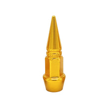 Load image into Gallery viewer, Universal 45/65mm Aluminum Alloy Spike Shape Dustproof Tire Wheel Stem Valve Caps for Motorcycle Car Auto Bike Car Styling Tunning
