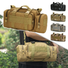 Load image into Gallery viewer, 600D Outdoor Waist Bag Waterproof Oxford Climbing Shoulder Bags Military Tactical Fishing Camping Pouch Hiking Running Bag
