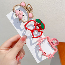 Load image into Gallery viewer, Children Cartoon Hairpin Alloy Cute Sweet Hair Clip Hair Claw Clip Versatile Headwear Hair Accessory
