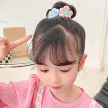 Load image into Gallery viewer, 6pcs/set Children Bowknot Flower Hair Rope Colorful Cute Soft Highly Elastic Durable Hair Band Headwear
