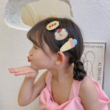 Load image into Gallery viewer, 3pcs/set Cute Cartoon Hair Clips Sweet Side Hairpin Bangs Hair Clips Headwear Hair Accessories for Children
