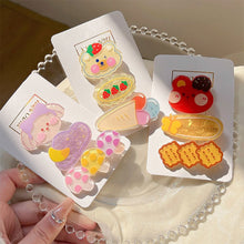 Load image into Gallery viewer, 3pcs/set Cute Cartoon Hair Clips Sweet Side Hairpin Bangs Hair Clips Headwear Hair Accessories for Children
