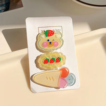 Load image into Gallery viewer, 3pcs/set Cute Cartoon Hair Clips Sweet Side Hairpin Bangs Hair Clips Headwear Hair Accessories for Children
