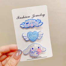 Load image into Gallery viewer, 3pcs/set Cute Cartoon Hair Clips Sweet Side Hairpin Bangs Hair Clips Headwear Hair Accessories for Children
