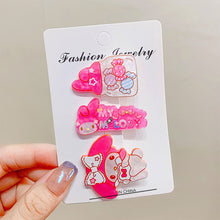 Load image into Gallery viewer, 3pcs/set Cute Cartoon Hair Clips Sweet Side Hairpin Bangs Hair Clips Headwear Hair Accessories for Children
