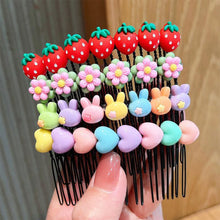 Load image into Gallery viewer, Children Cute Hair Comb Cartoon Broken Hair Comb Convenient Practical Hair Hoop Hair Clip Girls Hair Accessories
