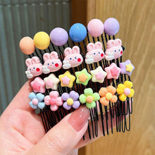 Load image into Gallery viewer, Children Cute Hair Comb Cartoon Broken Hair Comb Convenient Practical Hair Hoop Hair Clip Girls Hair Accessories
