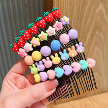 Load image into Gallery viewer, Children Cute Hair Comb Cartoon Broken Hair Comb Convenient Practical Hair Hoop Hair Clip Girls Hair Accessories
