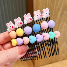 Load image into Gallery viewer, Children Cute Hair Comb Cartoon Broken Hair Comb Convenient Practical Hair Hoop Hair Clip Girls Hair Accessories
