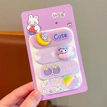 Load image into Gallery viewer, Children Broken Hair Magic Tape Hair Band Bangs Broken Hair Arranging Hair Hoop Hairband Cute Cartoon Headwear
