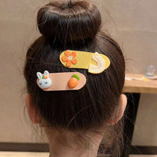 Load image into Gallery viewer, Children Broken Hair Magic Tape Hair Band Bangs Broken Hair Arranging Hair Hoop Hairband Cute Cartoon Headwear
