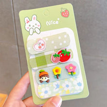 Load image into Gallery viewer, Children Broken Hair Magic Tape Hair Band Bangs Broken Hair Arranging Hair Hoop Hairband Cute Cartoon Headwear
