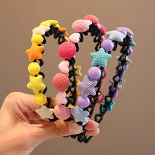 Load image into Gallery viewer, Candy Colored Children Hair Band Cute Sweet Hair Hoop Broken Hair Headband Versatile Headwear Hair Ornaments
