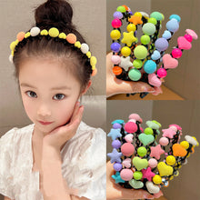 Load image into Gallery viewer, Candy Colored Children Hair Band Cute Sweet Hair Hoop Broken Hair Headband Versatile Headwear Hair Ornaments
