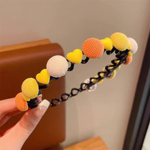 Load image into Gallery viewer, Candy Colored Children Hair Band Cute Sweet Hair Hoop Broken Hair Headband Versatile Headwear Hair Ornaments
