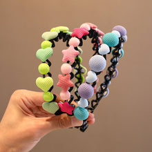 Load image into Gallery viewer, Candy Colored Children Hair Band Cute Sweet Hair Hoop Broken Hair Headband Versatile Headwear Hair Ornaments
