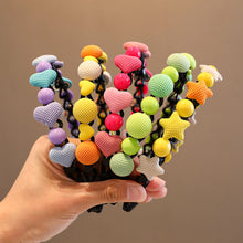 Load image into Gallery viewer, Candy Colored Children Hair Band Cute Sweet Hair Hoop Broken Hair Headband Versatile Headwear Hair Ornaments
