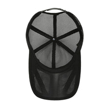 Load image into Gallery viewer, Men Cap Hollow Brim Breathable Mesh Cap Adjustable Comfortable Breathable Cap Outdoor Sunscreen Casual Cap
