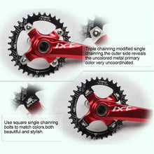 Load image into Gallery viewer, 1PC/4PCS Mountain Bike Block Disc Nails Modified Single Disc Special Crank Color CNC Aluminum Alloy Single Disc Fixing Screws
