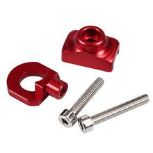 Load image into Gallery viewer, 1PC Folding Bicycle Split Zipper Aluminum Alloy CNC Chain Adjuster For Bmx Fixie Bike Single Speed Bicycle Bolt Screw
