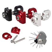 Load image into Gallery viewer, 1PC Folding Bicycle Split Zipper Aluminum Alloy CNC Chain Adjuster For Bmx Fixie Bike Single Speed Bicycle Bolt Screw
